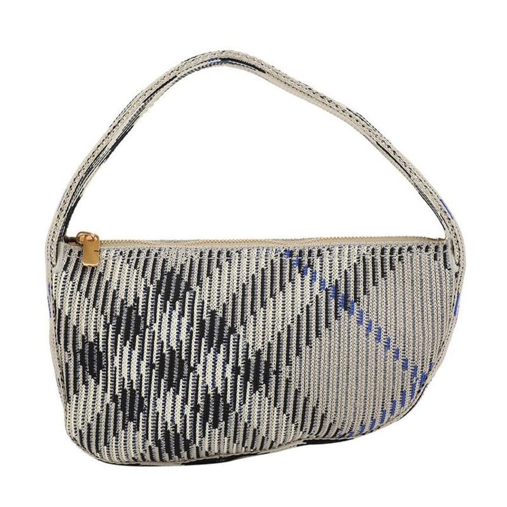 Check Mini Knit Bag - Picture 2 of 7